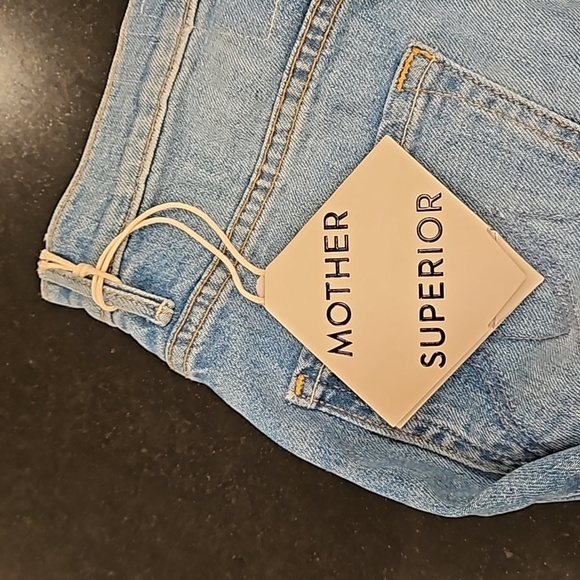 💕MOTHER SUPERIOR💕 Lasso Heel Jeans ~ How To Talk To A Tiger 24 NWT - Picture 15 of 16